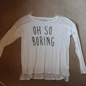 Long sleeved sweater